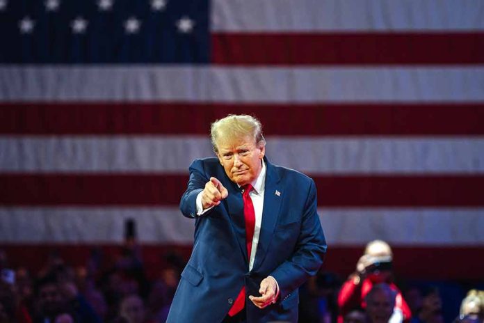 Trump Steps Out of Bulletproof Enclosure to Aid Fainting Supporter at North Carolina Rally