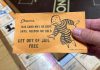 Monopoly game card get out of jail free