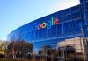 Google office building with glass exterior