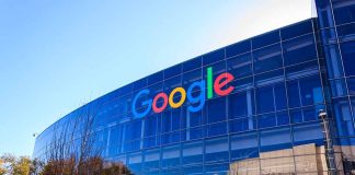 Google office building with glass exterior