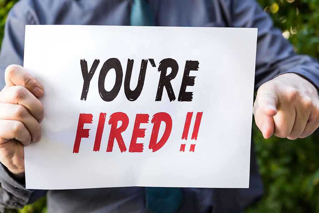 fired