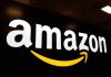 Amazon logo with a yellow smile arrow