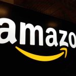 Amazon logo with a yellow smile arrow