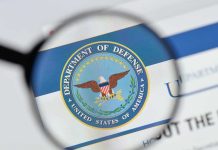 Trump OUSTS Insiders, Installs Battle-Tested Patriot Magnifying glass over Department of Defense logo