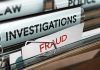 Santos Scandal Deepens — Can State Win? Files labeled Investigations and Fraud in folder