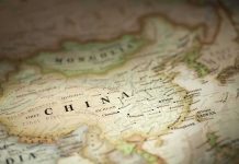 USS Nimitz CONFRONTS China — Beijing FURIOUS! Detailed map highlighting China and surrounding regions