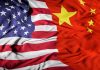 Chinese Takeover: U.S. Schools Quietly Sold Off United States flag merged with China flag.