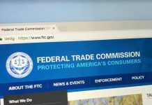 Federal Trade Commission website homepage screenshot.