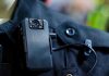 Officer ‘Murder-Suicide’ Triggers Questions Body camera attached to a black uniform.
