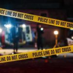 Liberals Make George Floyd Comparisons Yellow police tape in front of crime scene.