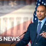 Top Democrat Floats Dark Election Scenario House Minority Leader Hakeem Jeffries speaks amid calls for