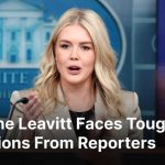 Trump Rips Walz Over Deadly ICE Clash Q&A SESSION: Fiery Exchange as Leavitt Faces Tough