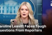 Q&A SESSION: Fiery Exchange as Leavitt Faces Tough