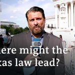 Thousands of protesters march for abortion rights in the US