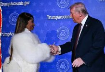 Nicki Minaj Stuns White House Trump Holds Nicki Minaj's Hand While Welcoming Rapper