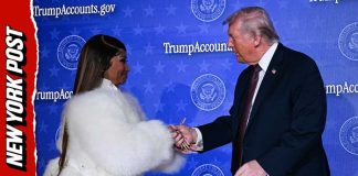 Trump Holds Nicki Minaj's Hand While Welcoming Rapper
