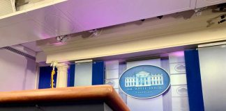 Democrats Weaponize Leaks — Trump Team Targeted Empty podium at the White House press briefing.