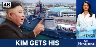 North Korea Launches 5,000 Tn Nuclear Warship As Kim Jong Un Orders Two More | Vantage on Firstpost