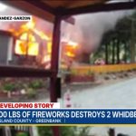 700lbs of fireworks destroys 2 Whidbey homes