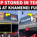 Assassination Chatter Explodes—Missiles Mentioned Chaos In Iran Capital: Khamenei Supporters Pelt Stones At Trump's Giant Banner During Tehran Funeral