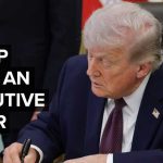 Stroke-Of-Pen Shockwave Hits Policy President Trump signs an executive order at the White House — 8/3/2026