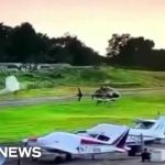 Helicopter Smash—Troopers Hurt New video shows aircraft collision