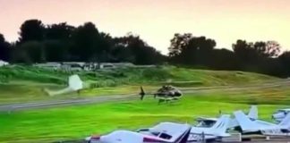 Helicopter Smash—Troopers Hurt New video shows aircraft collision