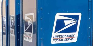 Supreme Snub Stops USPS Power Grab USPS mail collection boxes lined up outdoors