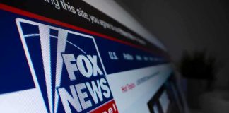 Fox News logo on a computer screen