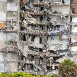 Missing Skyrockets, Regime Muzzles The Count partially collapsed apartment building facade