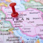 The Iran Trip Everyone Interprets Differently Red pushpin on a map of Iran