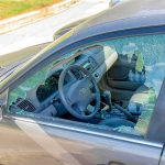 Evidence Shocker: Coat, Card, Dug Soil Car with shattered driver-side window