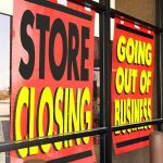 Surprise Starbucks Closures – Inside the Turnaround Storefront windows with bright closing sale signs