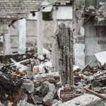 Floods Hammer West Point — Chaos Spreads ruined concrete building with debris and exposed rebar