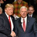 Why a 90% Win Rate Isn’t the Whole Story Donald Trump and Mike Pence shake hands on stage; Jeff Lord is in the background