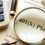 Musk Mania Fuels SpaceX Gold Rush 401(k) plan document under magnifying glass
