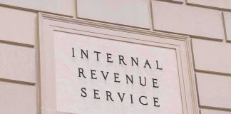 High-Profile Data Exposed Inside IRS Internal Revenue Service building sign on a stone wall